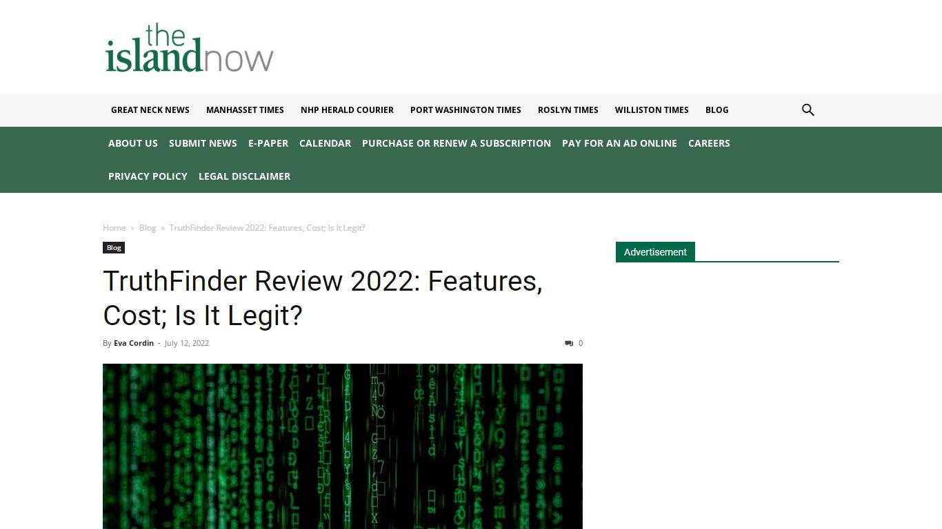 TruthFinder Review 2022: Features, Cost; Is It Legit? - The Island Now